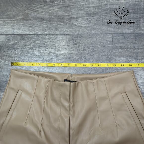 Laundry by Shelli Segal Faux Leather Pants Size L - Picture 3 of 6